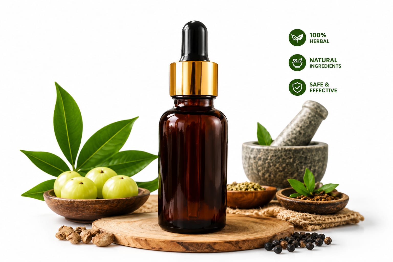 Ayurveda Ness herbal ayurvedic drop with amla and natural herbs